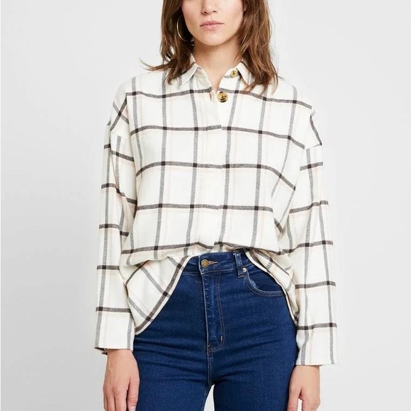 Madewell Tops - Madewell Flannel Bromley Shirt in Northall Plaid